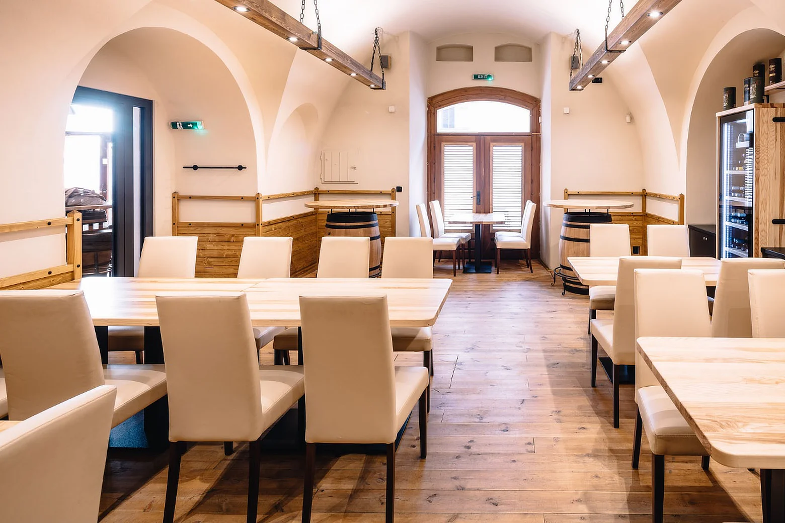 Private salon at Morgan's Restaurant Olomouc